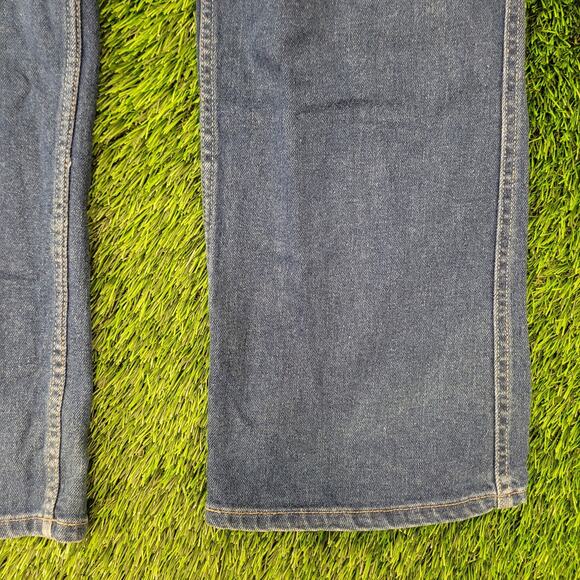 Vintage LEVIS With-A-Skosh Jeans 38x30 Dark-Wash Whiskered - Picture 15 of 16